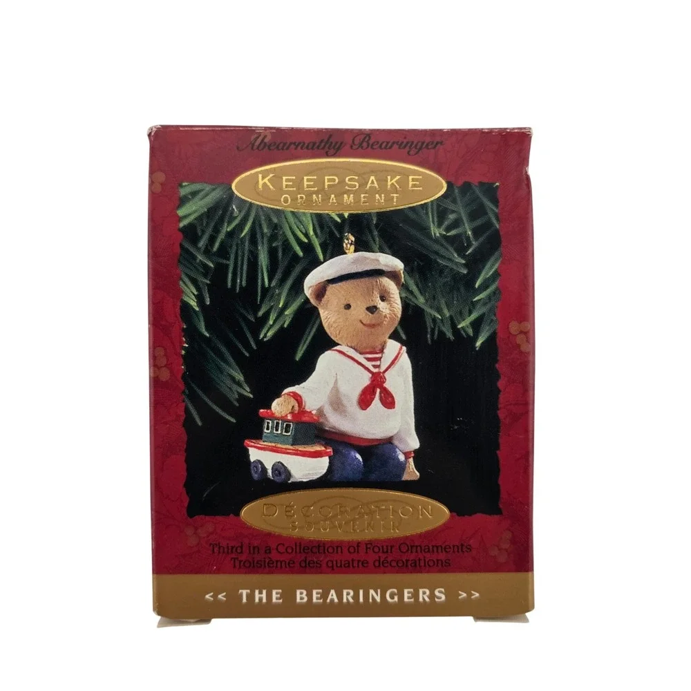 Hallmark‎ 1993 Keepsake Abearnathy Bearinger 3rd Series Ornament